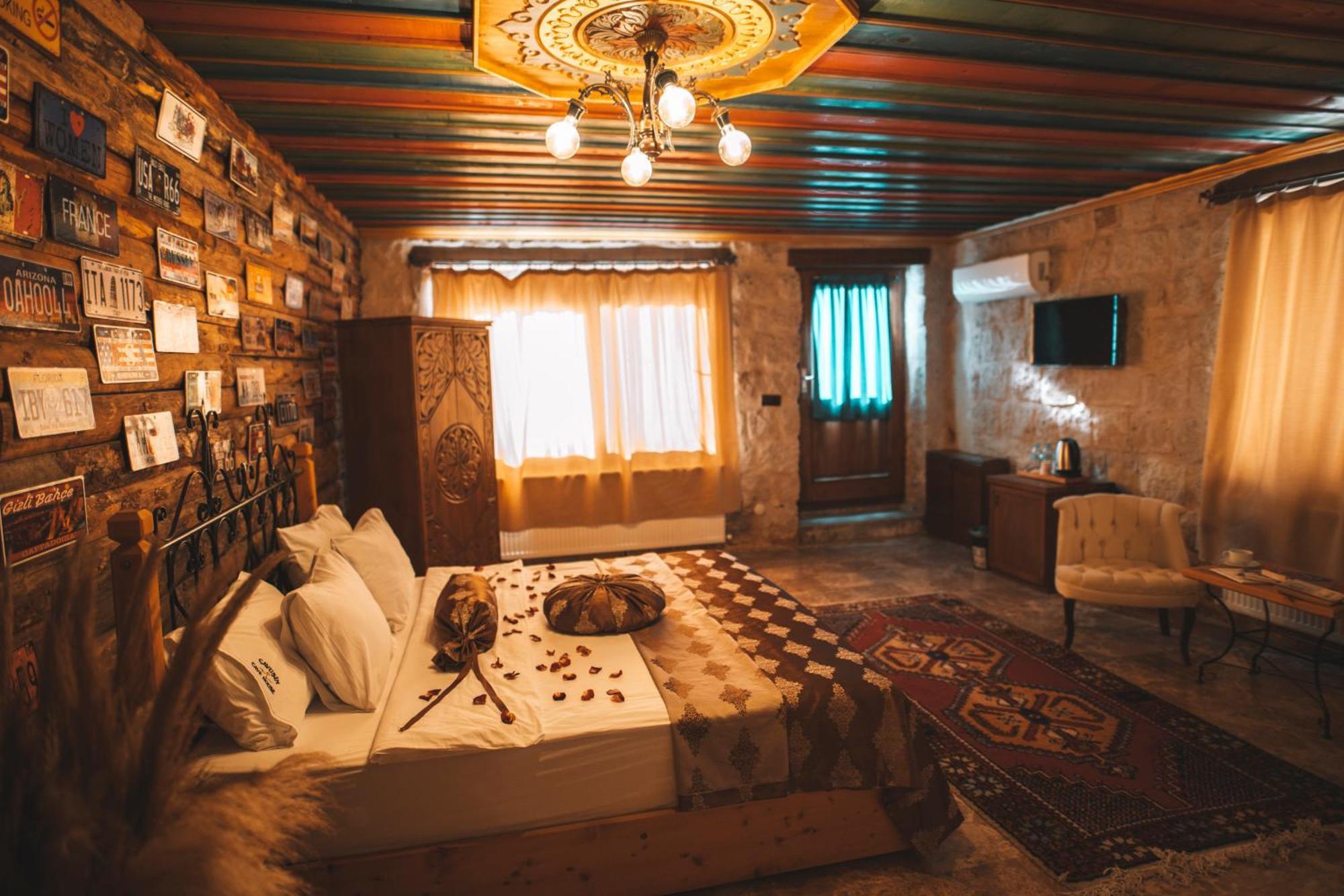 Bed and Breakfast Cavusin Cave House-Cappadocia Göreme Zewnętrze zdjęcie