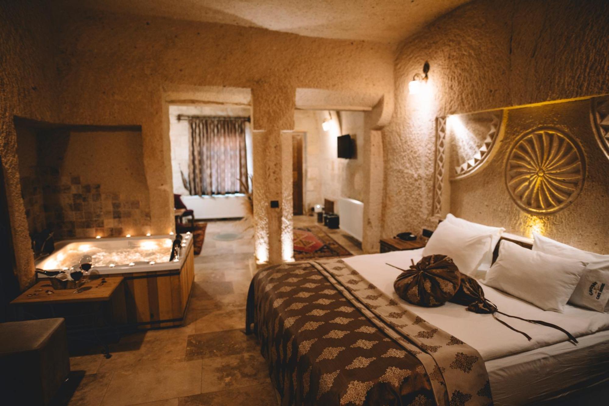 Bed and Breakfast Cavusin Cave House-Cappadocia Göreme Zewnętrze zdjęcie