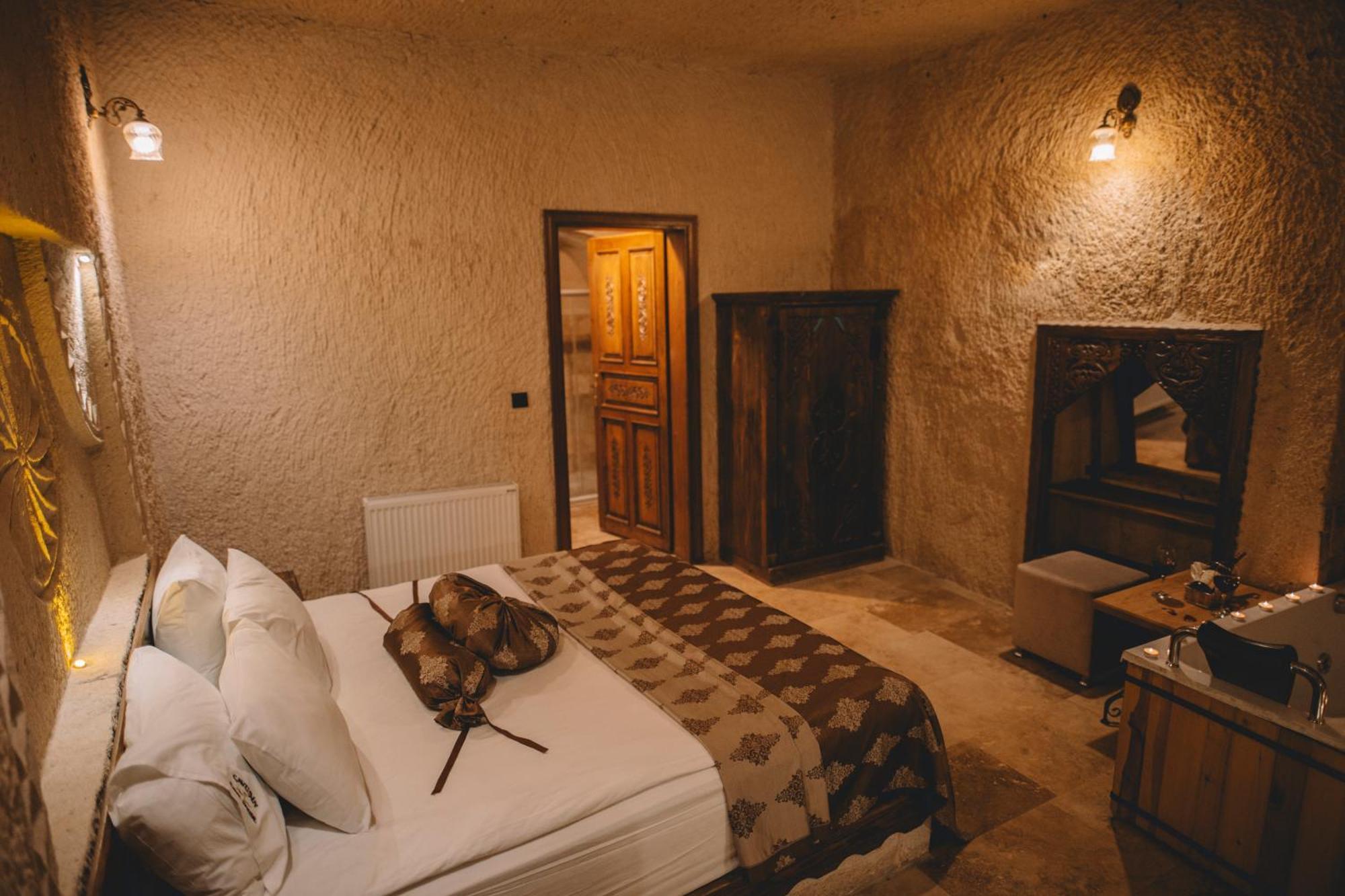 Bed and Breakfast Cavusin Cave House-Cappadocia Göreme Zewnętrze zdjęcie