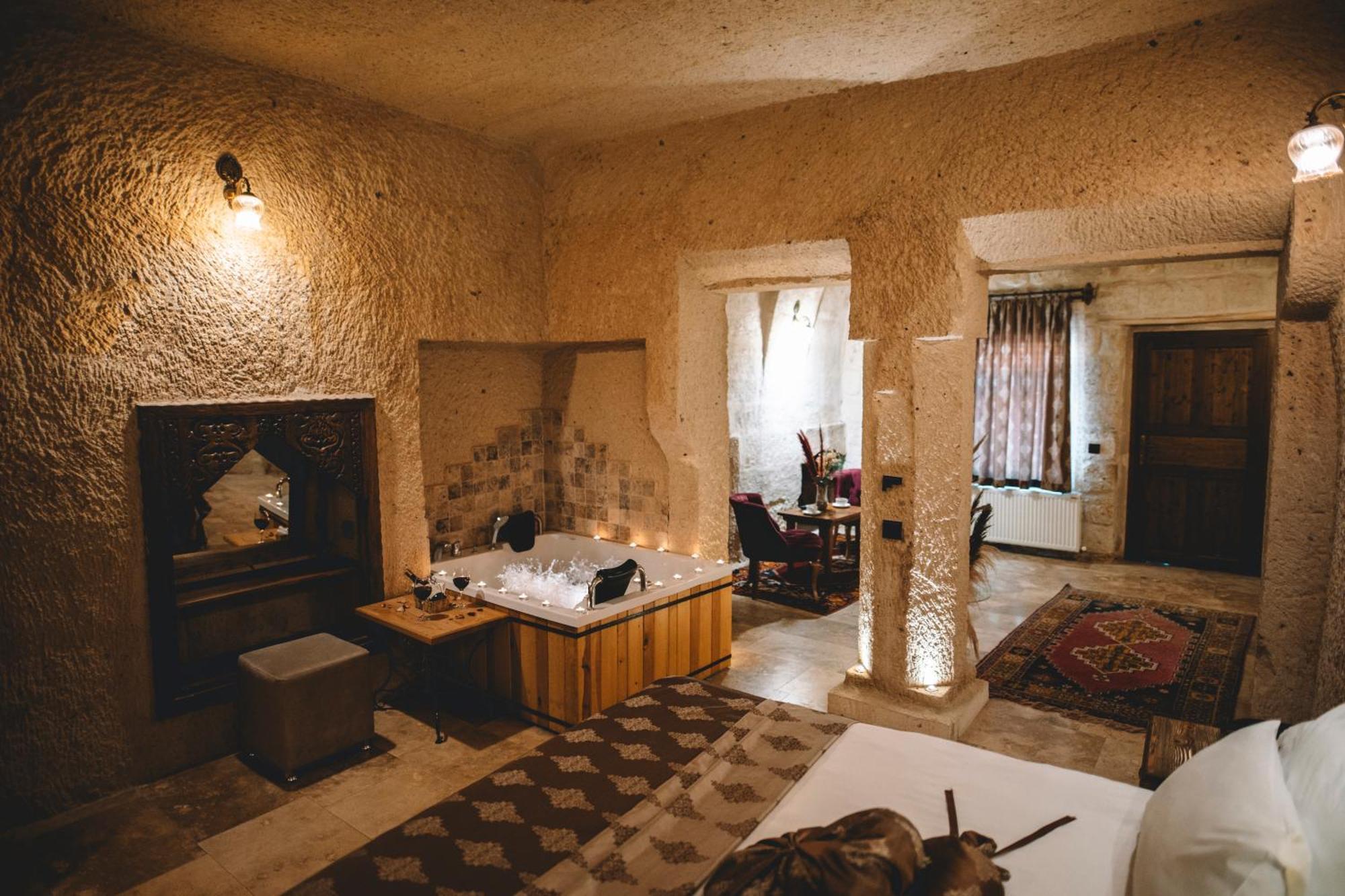 Bed and Breakfast Cavusin Cave House-Cappadocia Göreme Zewnętrze zdjęcie